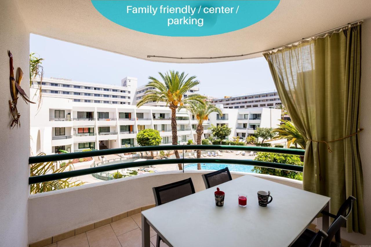 Go2Tenerife Appart'Nido Famille - Piscine & Plage Apartment Playa de las Americas  Exterior foto